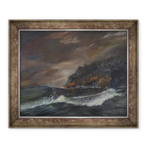 Tablou inramat - Vincent Alexander Booth - U107 - 750 zile, 1993, 50 x 60 cm