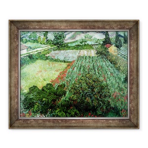 Tablou inramat - Vincent van Gogh - Camp cu maci, 70 x 85 cm