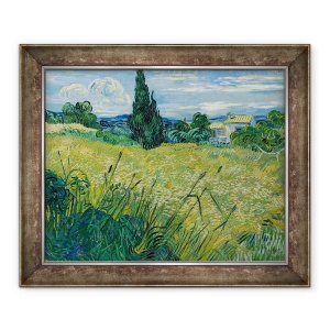 Tablou inramat - Vincent van Gogh - Grau verde, 50 x 60 cm