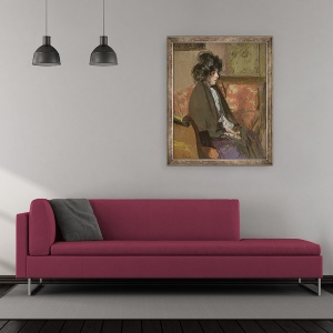 Tablou inramat - Walter Richard Sickert - La Giuseppina, 50 x 60 cm - Img 2