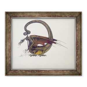 Tablou inramat - Wayne Anderson - D este de la Dragon, 70 x 85 cm