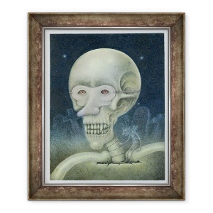Tablou inramat - Wayne Anderson - Skellybones si Grubsteak, 50 x 60 cm