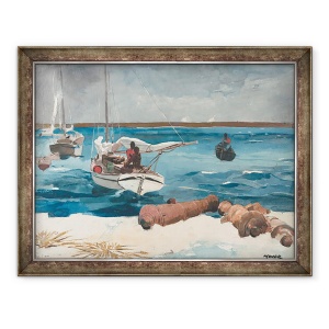 Tablou inramat - Winslow Homer - Nassau, 70 x 90 cm