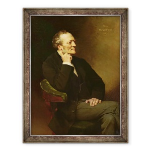 Tablou inramat - Xavier Alphonse Monchablon - Louis Joseph Bufet 1818-98 1887, 70 x 90 cm