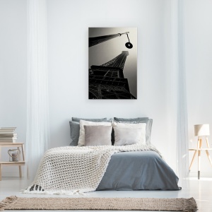 Tablou canvas - Adversari, Turnul Eiffel, Turn, Cadru, Metal, 40 x 60 cm - Img 3