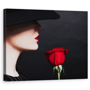 Tablou canvas - Alina, Anonim, Dragoste, Romantism, Pasiune, 60 x 75 cm