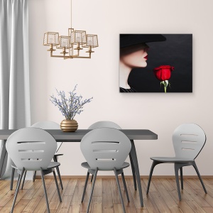 Tablou canvas - Alina, Anonim, Dragoste, Romantism, Pasiune, 60 x 75 cm - Img 4