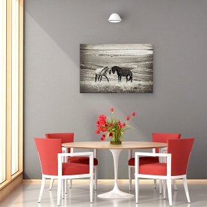 Tablou canvas - Apropiere, Contrast, Cai, Peisaj, Tonifiat, Desaturat, 40 x 60 cm - Img 4