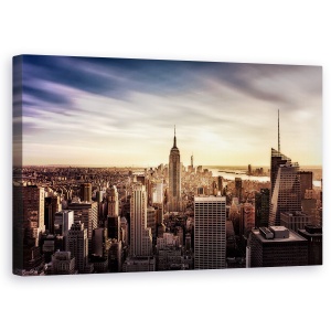 Tablou Canvas - Apus Lung, 50 x 80 cm