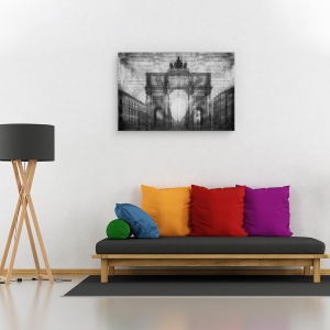 Tablou canvas - Arcuri, Munchen, Pictor, 60 x 90 cm - Img 2