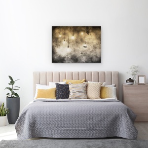 Tablou canvas - Atractie, Molie, Textura, Wheatland, Wyoming, Editare Creativa, 75 x 100 cm - Img 3