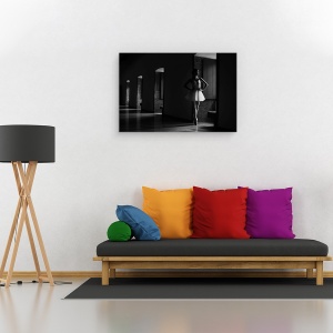 Tablou canvas - Balerina, Balet, Balerina, Danseaza, Dansatoare, Femeie, 60 x 90 cm - Img 2