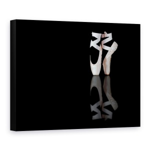 Tablou canvas - Balet, Pantofi, Balerina, Danseaza, 60 x 80 cm