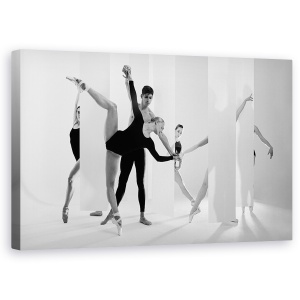 Tablou canvas - Baletul Din Varsovia, Performanta, Dansatori, Femeie, Om, Duo, 50 x 80 cm
