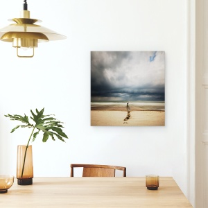 Tablou canvas - Baltic, Litoral, Furtuna, Plaja, Peisaj, 60 x 60 cm - Img 4