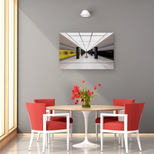Tablou canvas - Berlin, Metrou, Statie, Arhitectura, 40 x 60 cm - Img 4