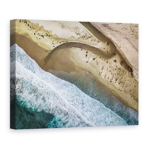 Tablou canvas - Big Sur Aerial, Peisaj, Apa, Mare, Ocean, 60 x 80 cm