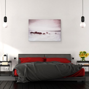 Tablou canvas - Bile De Sticla, Peisaj, Val, Calm, Ocean, Stanci, 40 x 60 cm - Img 3