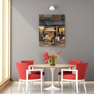 Tablou canvas - Braserie I, 40 x 50 cm - Img 4