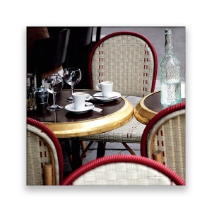 Tablou Canvas - Cafe, Coffe, Terasa, 60 x 60 cm