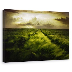 Tablou canvas - Calatorie spre furtuna, Peisaj, Nor, Camp, 60 x 90 cm