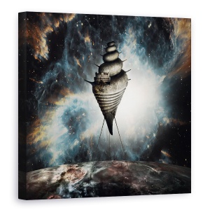 Tablou canvas - Casa De Vis, Editare Creativa, Nautilus, Coaja, Fantezie, Imaginatie, 60 x 60 cm