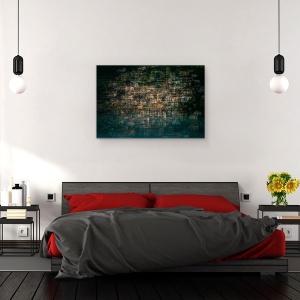 Tablou canvas - Casa Multipla, Editare Creativa, Oras, Urban, Peisaj Urban, Cer, 60 x 90 cm - Img 3