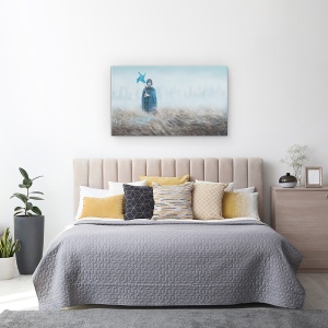Tablou canvas - Cine A Vazut Vantul?, Winy, Suflare, 50 x 80 cm - Img 3