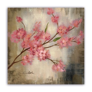Tablou Canvas - Cireasa, Primavara, Vintage, 60 x 60 cm