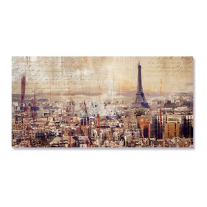 Tablou Canvas - City of Light, 50 x 100 cm