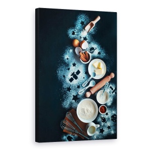 Tablou canvas - Coacerea Pentru Astrolog, Natura Moarta, Brutarie, Bucatar, 60 x 90 cm