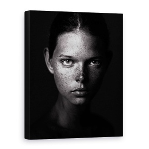 Tablou canvas - Copil, Fata, Copil, Persoana, Portret, Ochi, 50 x 70 cm