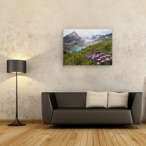 Tablou canvas - Corno Gries, Elvetia, Ghetar, Alpi, 50 x 70 cm - Img 2