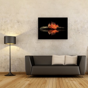 Tablou canvas - Culori De Toamna, Frunza, Sezon, 50 x 70 cm - Img 2