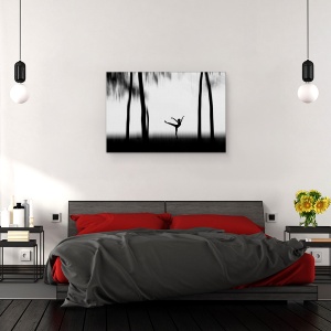 Tablou canvas - Dansand, Silueta, Dansatoare, 60 x 90 cm - Img 3