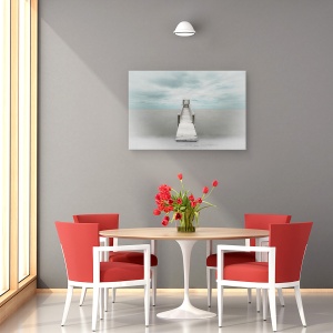Tablou canvas - Dig, Debarcader, Pod, Pasarela, Plaja, 80 x 120 cm - Img 4