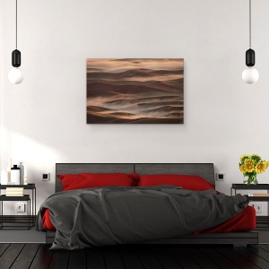 Tablou canvas - Dimineata Devreme La Palouse, Primavara, Rasarit De Soare, 60 x 90 cm - Img 3