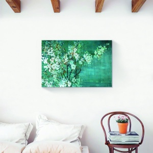 Tablou canvas floral cu flori de cireșe 40x60 cm