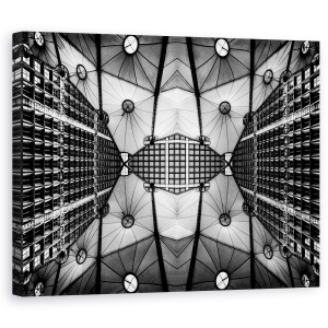 Tablou canvas - Fluture Urban, Arhitectura, Oras, Fluture, Paris, Modern, 60 x 75 cm