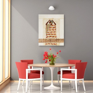 Tablou canvas - Frumusete Africana 2, 60 x 75 cm - Img 4
