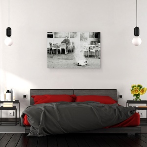 Tablou canvas - Hot Dog, Strada, Urban, Bucuresti, Caine, Romania, 80 x 120 cm - Img 3
