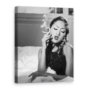 Tablou canvas - Ia-Ma In Bratele Tale, Surabaya, Indonezia, Asia, Fata, Model, 50 x 70 cm