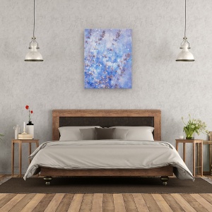 Tablou canvas - Iarna Timpurie, Craciun, Macro, Zapada, Ninge, 60 x 75 cm - Img 3