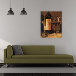 Tablou canvas - In lumina lumanarilor I, 40 x 50 cm - Img 2
