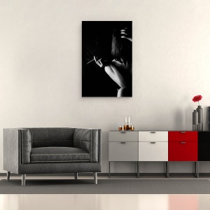 Tablou canvas - Intuneric, Punct, Portret, Abstract, 40 x 60 cm - Img 2