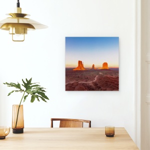 Tablou canvas - Joc De Umbre, Peisaj, Navajo, Indian, Desert, Antic, 90 x 90 cm - Img 4