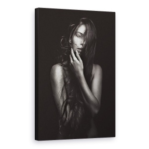 Tablou canvas - Klaudia, Senzual, Frumusete, Portret, Model, Fata, 40 x 60 cm