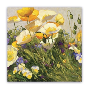 Tablou Canvas -Lalele, Vintage, Floral, 60 x 60 cm