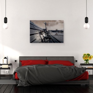 Tablou canvas - Lenes, Lusgard, Pisica, Istanbul, Strada, Pet, 60 x 90 cm - Img 3