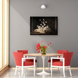 Tablou canvas - Lepidopterologie, Carte, Lectura, Gratuit, 40 x 60 cm - Img 4